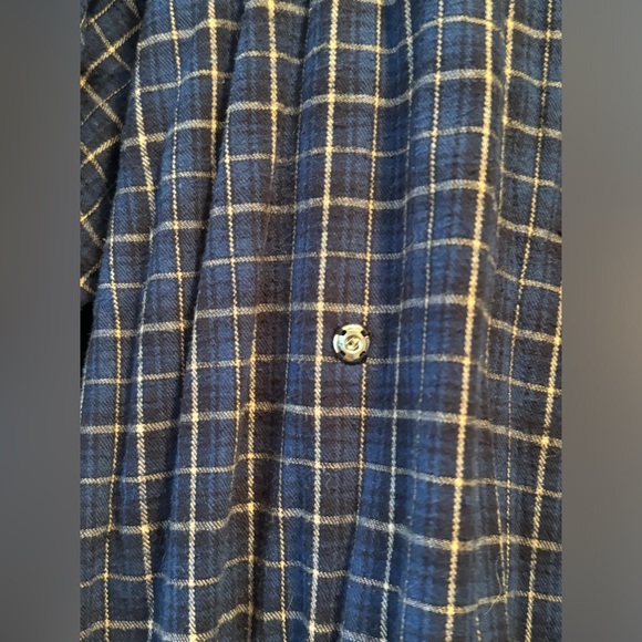 Mens Vintage Tōgo Plaid Cotton Robe - Picture 5 of 11